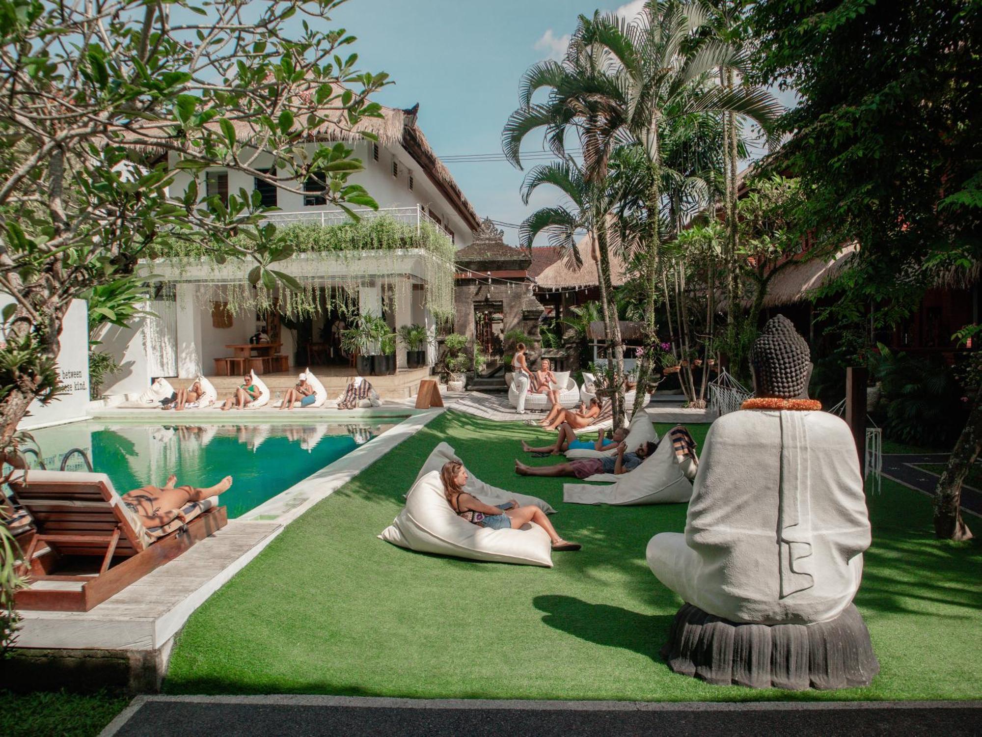 Puri Garden Hotel & Hostel Ubud Exterior foto